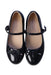 A Black Flats from Dr. Kong in size 9Y for girl. (Back View)