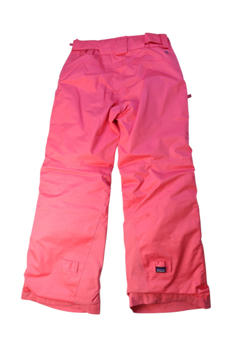 A Pink Ski Pants & Salopettes from Patagonia in size 7Y for girl. (Back View)
