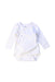 A White Long Sleeve Bodysuits from Bonpoint in size 6-12M for girl. (Front View)