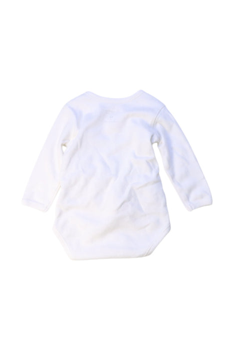 A White Long Sleeve Bodysuits from Bonpoint in size 6-12M for girl. (Back View)