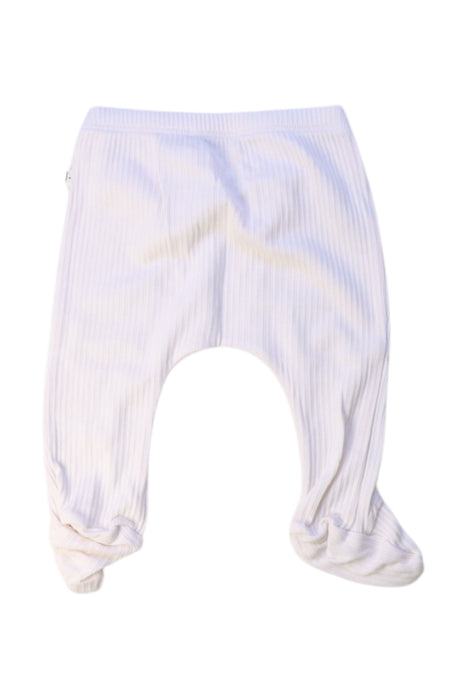 A White Casual Pants from 1 + in the family in size 0-3M for neutral. (Back View)