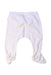 A White Casual Pants from 1 + in the family in size 0-3M for neutral. (Back View)