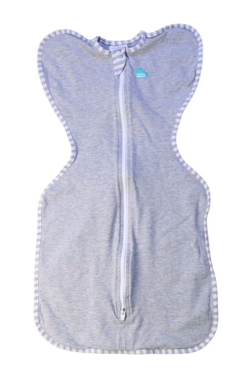 A Grey Swaddles from Love To Dream in size 0-3M for neutral. (Front View)