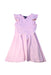 A Pink Sleeveless Dresses from Polo Ralph Lauren in size 8Y for girl. (Front View)
