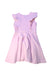 A Pink Sleeveless Dresses from Polo Ralph Lauren in size 8Y for girl. (Back View)