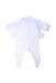 A White Pants Sets from Jacadi in size 0-3M for girl. (Front View)