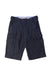 A Navy Shorts from Jacadi in size 3-6M for boy. (Front View)