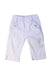 A White Casual Pants from Minibanda in size 6-12M for boy. (Front View)