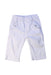 A White Casual Pants from Minibanda in size 6-12M for boy. (Front View)