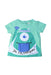 A Green Short Sleeve T Shirts from DPAM in size 12-18M for boy. (Front View)