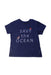 A Navy Short Sleeve T Shirts from Mayoral in size 12-18M for boy. (Front View)