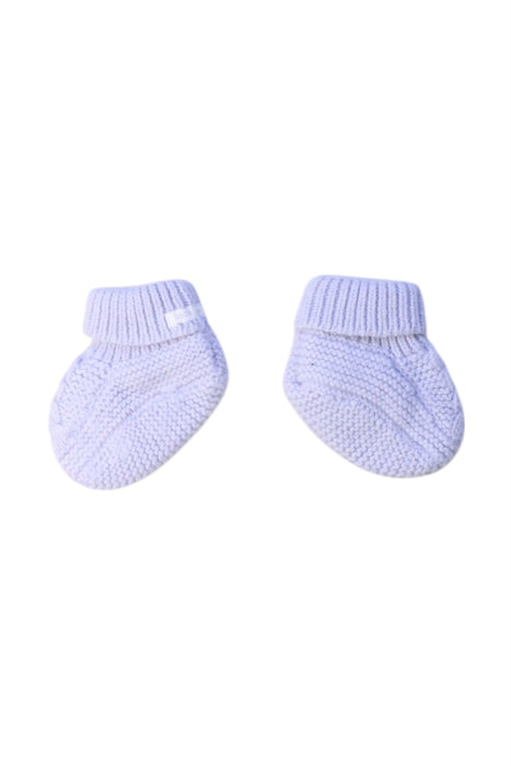 A White Booties from Jacadi in size 6-12M for boy. (Front View)