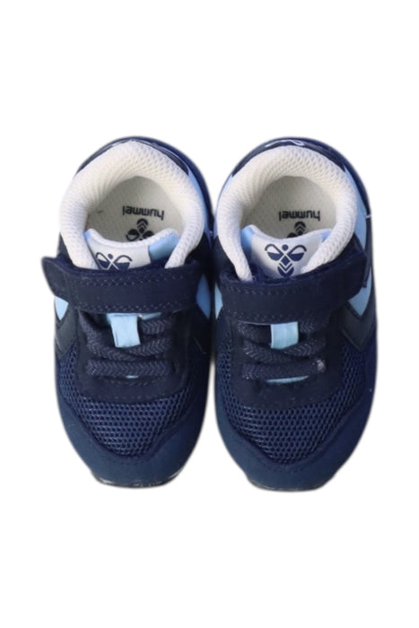 A Blue Sneakers from hummel in size 12-18M for neutral. (Back View)