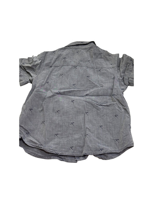 A Grey Short Sleeve Shirts from Chickeeduck in size 2T for boy. (Back View)