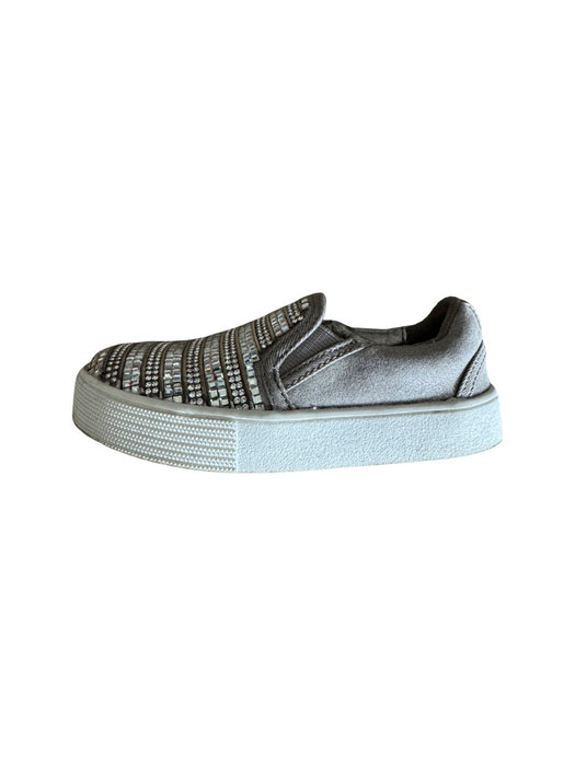 A Grey Slip Ons from Stuart Weitzman in size 3T for girl. (Back View)
