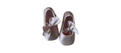 A Pink Flats from Il Gufo in size 6-12M for girl. (Front View)