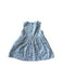 A Blue Sleeveless Dresses from Petit Bateau in size 12-18M for girl. (Front View)