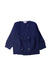 A Navy Cardigans from Crewcuts in size 3T for girl. (Front View)