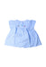 A Blue Sleeveless Tops from Cyrillus in size 2T for girl. (Front View)