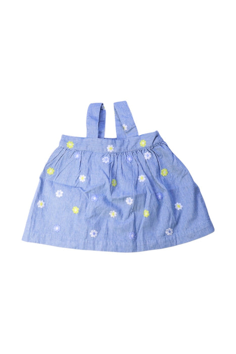 A Blue Sleeveless Tops from Seed in size 18-24M for girl. (Front View)
