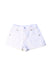 A White Shorts from Seed in size 3T for girl. (Front View)