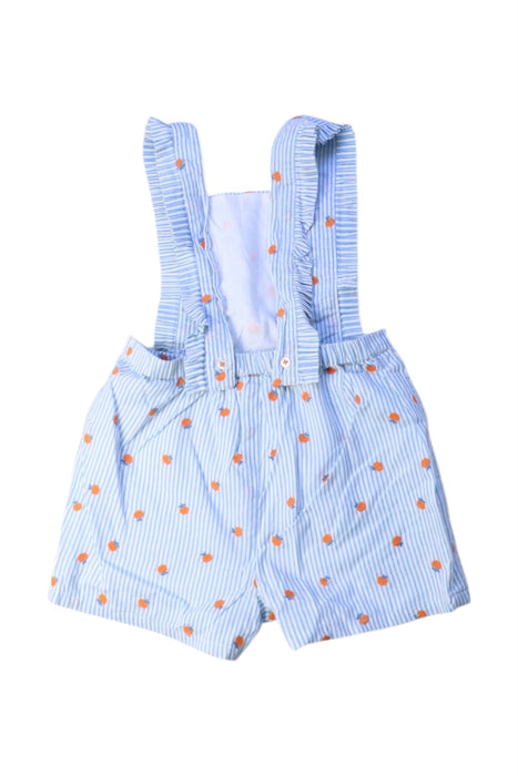 A Blue Overall Shorts from Polo Ralph Lauren in size 3T for girl. (Back View)