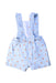 A Blue Overall Shorts from Polo Ralph Lauren in size 3T for girl. (Back View)