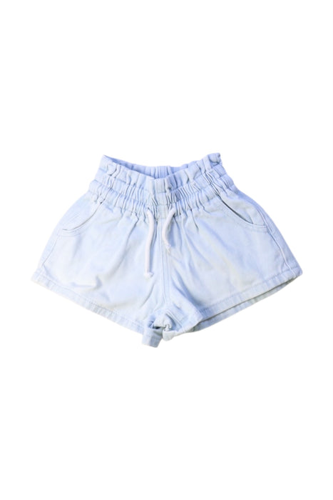 A Blue Shorts from Seed in size 2T for girl. (Front View)