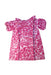 A Pink Short Sleeve Dresses from Crewcuts in size 3T for girl. (Front View)