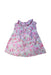 A Multicolour Sleeveless Dresses from Jacadi in size 3T for girl. (Back View)