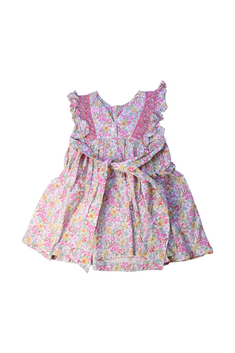 A Multicolour Sleeveless Dresses from Mini Sweetie in size 2T for girl. (Back View)