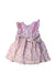A Multicolour Sleeveless Dresses from Mini Sweetie in size 2T for girl. (Back View)
