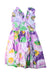 A Multicolour Sleeveless Dresses from Janie & Jack in size 8Y for girl. (Back View)