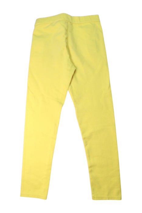 A Yellow Leggings from Janie & Jack in size 8Y for girl. (Back View)