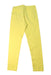 A Yellow Leggings from Janie & Jack in size 8Y for girl. (Back View)
