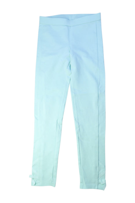 A Blue Leggings from Janie & Jack in size 10Y for girl. (Front View)