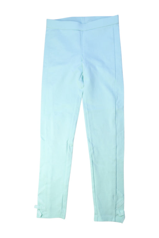 A Blue Leggings from Janie & Jack in size 10Y for girl. (Front View)