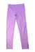 A Purple Leggings from Janie & Jack in size 10Y for girl. (Front View)