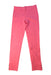 A Pink Leggings from Janie & Jack in size 10Y for girl. (Front View)