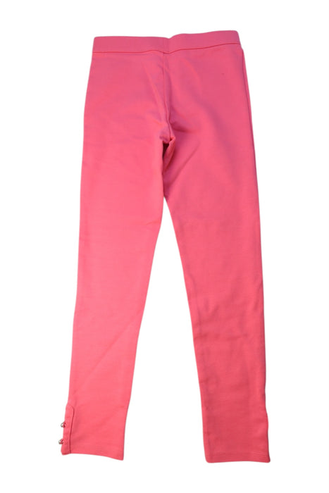 A Pink Leggings from Janie & Jack in size 10Y for girl. (Back View)