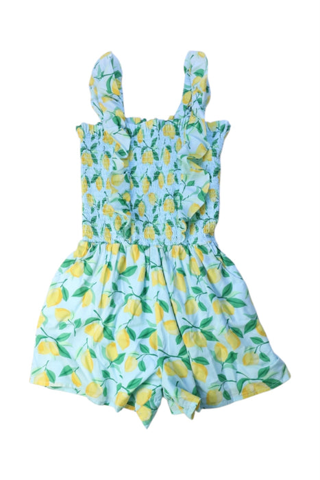A Multicolour Sleeveless Rompers from Janie & Jack in size 10Y for girl. (Front View)