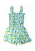 A Multicolour Sleeveless Rompers from Janie & Jack in size 10Y for girl. (Front View)