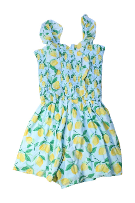 A Multicolour Sleeveless Rompers from Janie & Jack in size 10Y for girl. (Back View)