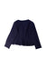 A Navy Cardigans from Jacadi in size 6T for girl. (Back View)