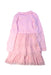 A Pink Long Sleeve Dresses from Guess in size 6T for girl. (Back View)