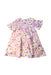 A Multicolour Short Sleeve Dresses from Momonittu in size 8Y for girl. (Front View)