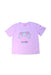 A Purple Short Sleeve T Shirts from MLB in size 5T for girl. (Back View)