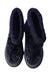 A Blue Winter Boots from Moncler in size 9Y for boy. (Back View)