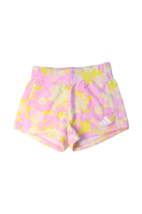 A Multicolour Shorts from Adidas in size 11Y for girl. (Front View)