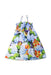 A Multicolour Sleeveless Dresses from Dolce & Gabbana in size 9Y for girl. (Front View)
